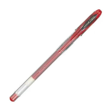 Uni-ball Signo Gel ink Pen Roller 0.4mm line &amp; 0.7mm Ball UM - 120 1 Piece - Red The Stationers